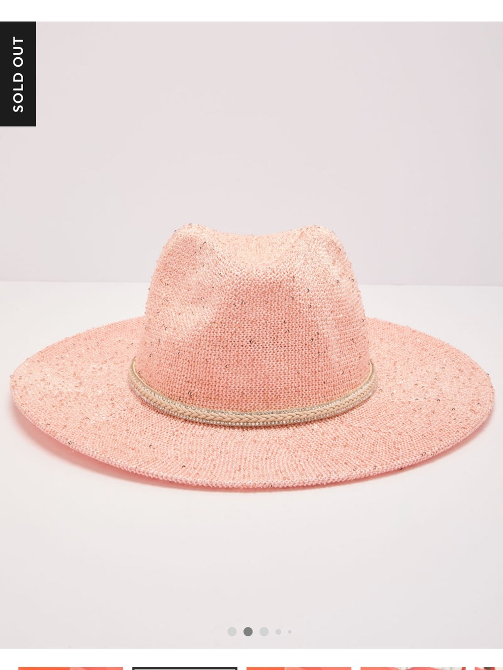 Vici Tropical Glow Embellished Western Cowboy Hat
